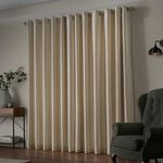 ELEGANZA FAUX SILK IVORY 66x54 Curtain