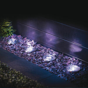 4 Garden Deck Solar Lights