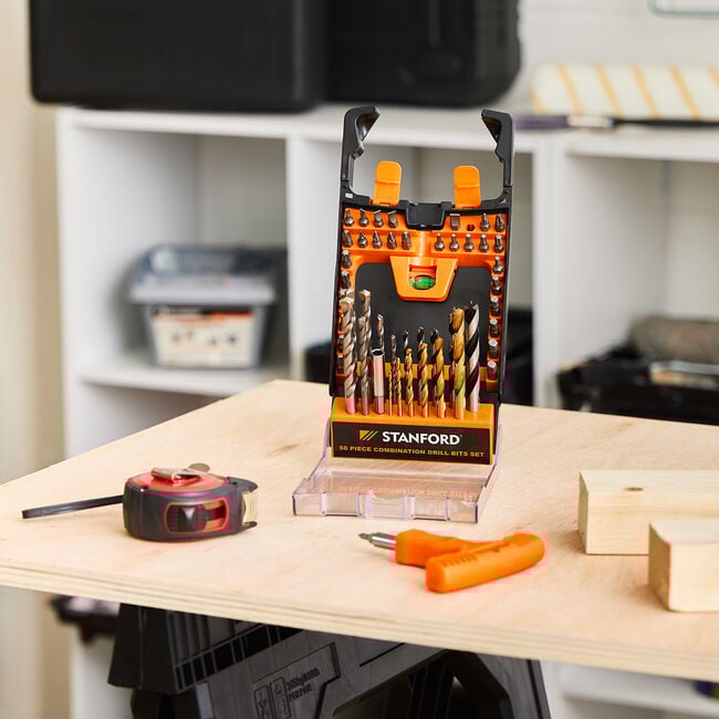 Combination Drill Bit Set - 50 Piece 