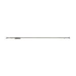 EXTENDABLE DIAMOND 19mm 70-120cm Brushed Nickel