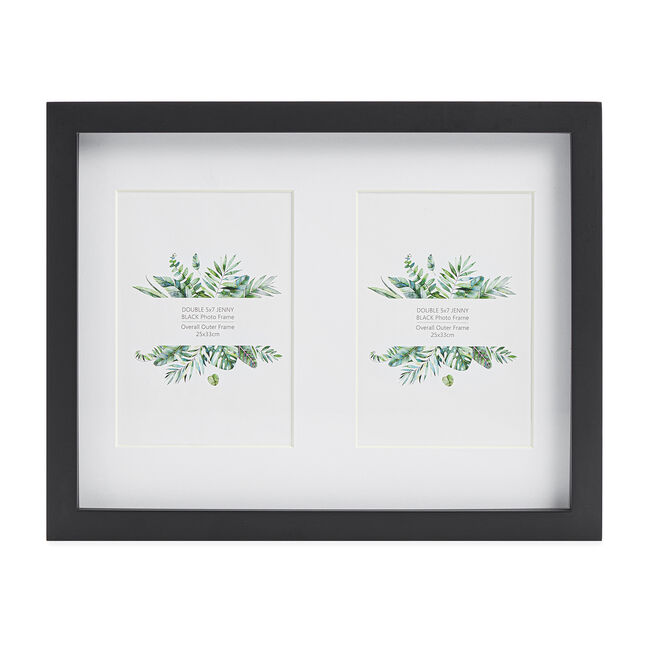 4x4 JENNY BLACK Photo Frame