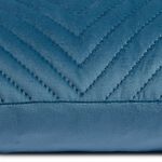 TRIANGLE STITCH SEAFOAM 45x45 Cushion