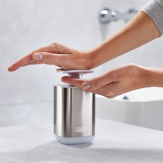 Joseph Joseph Presto Soap Dispenser Steel