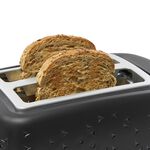 Haden Starbeck 2 Slice Black Toaster