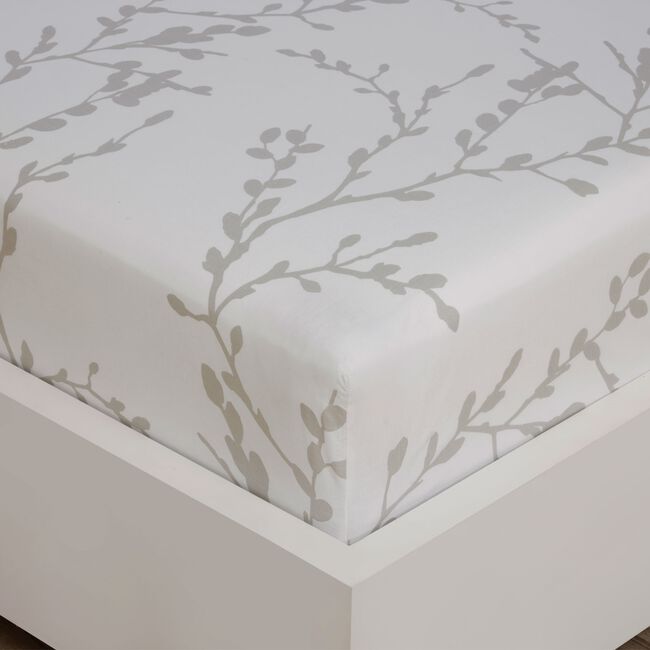 JESS GREY King Fitted Sheet 