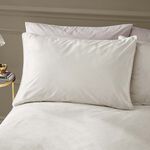 CATHERINE LANSFIELD DOUBLE DUVET COVER Kingsley Matt Velvet Cream