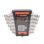 6 Piece Combination Wrench Tool Set