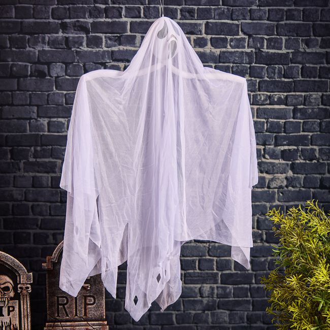 Hanging Small Ghost With Scary Face 80cm
