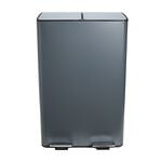 60L RECYCLING BIN Dark Grey