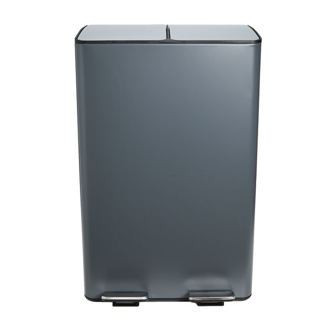 60L RECYCLING BIN Dark Grey