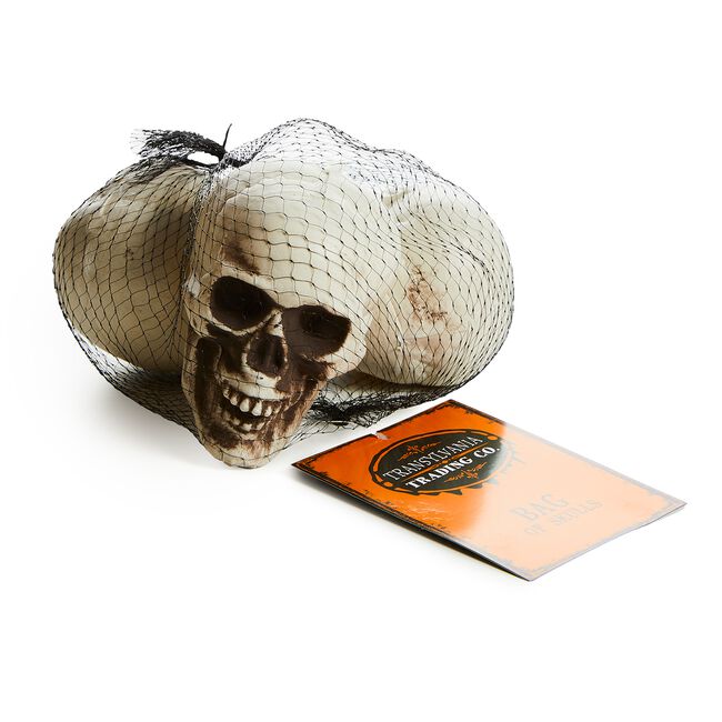 Bag of Skulls Halloween Decoration