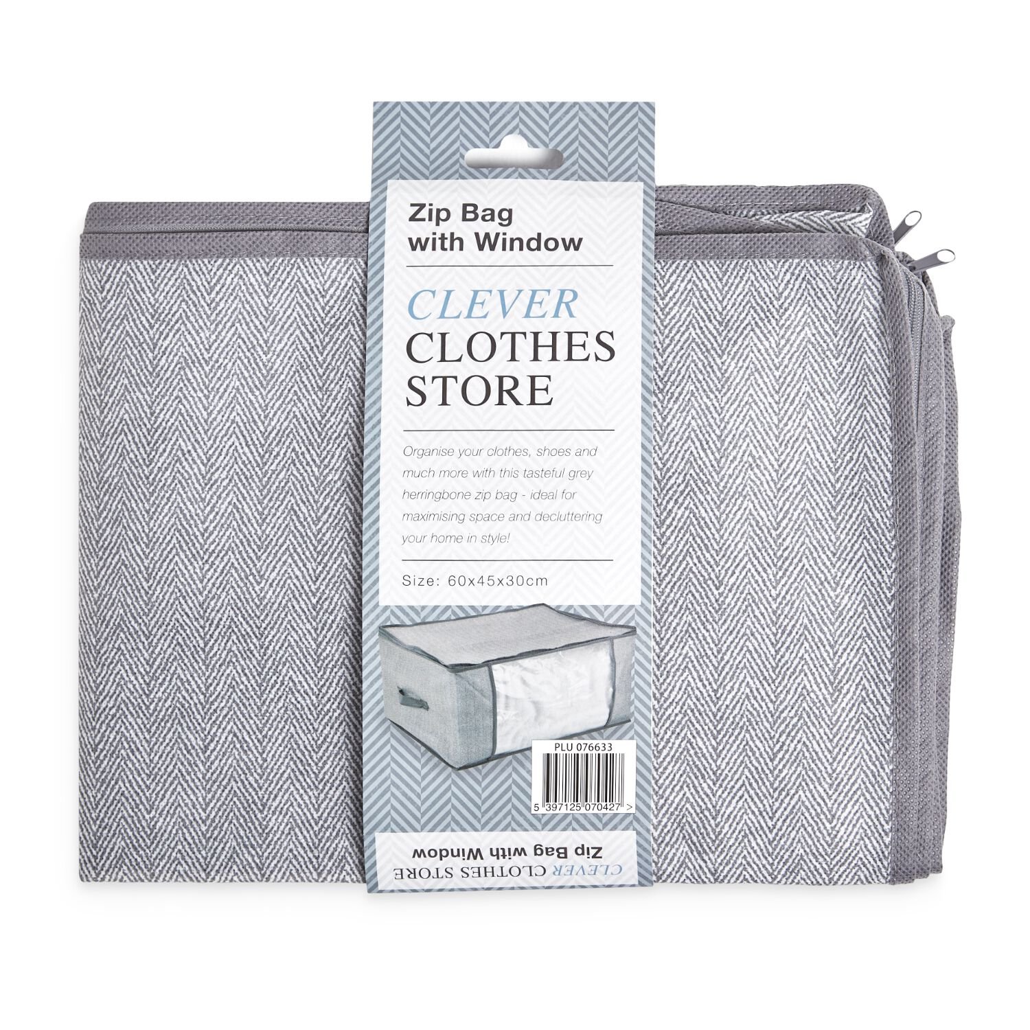Clever Clothes Storage Bag W Window