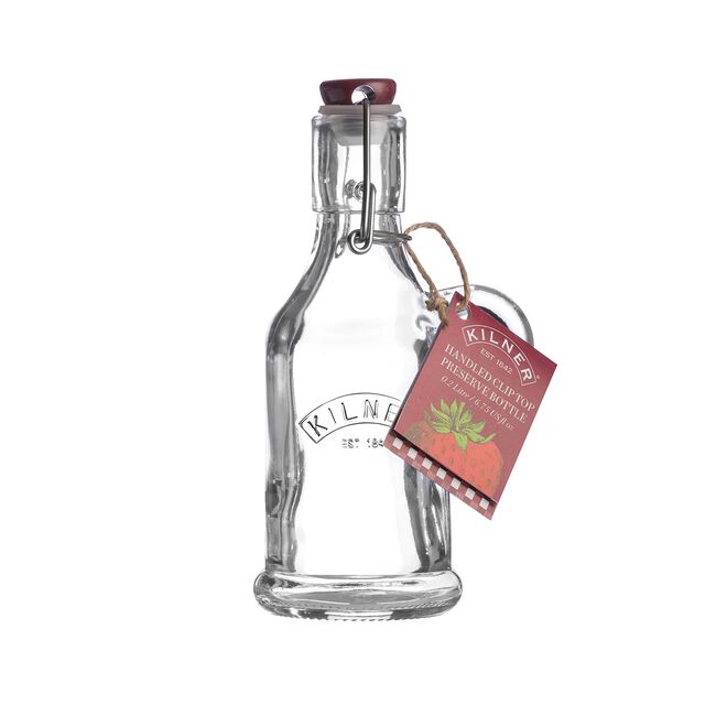 Kilner Round Clip Top Handle Bottle 200ml