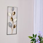Leafy Stems Metal Wall Art 20.3cm x 50.2cm