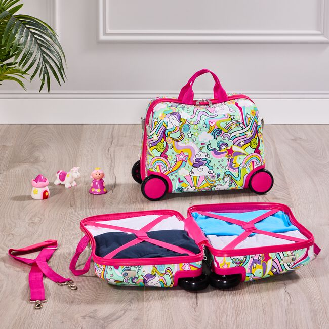 KIDS TRAVEL SUITCASE - PINK