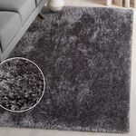 LUXURY SHAGGY CHARCOAL 120x170cm