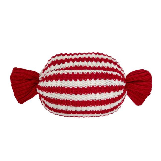 Candy Shaped Christmas Cushion