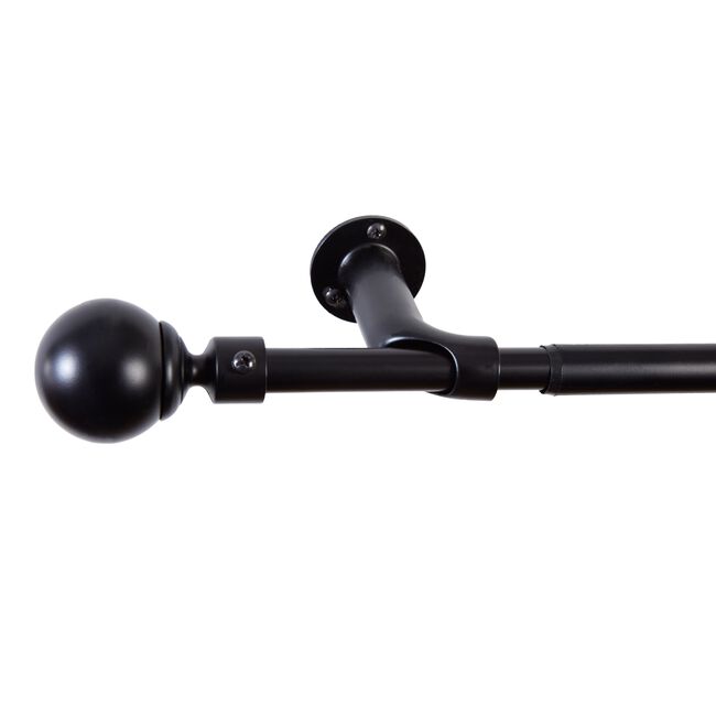 ROOM DARKENING EXTENDABLE BALL 120-210cm Black