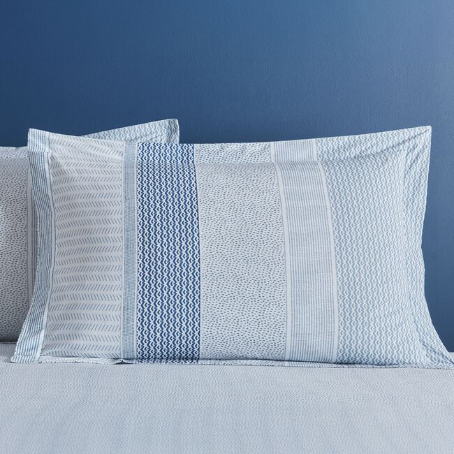 SHILOH BLUE Oxford Pillowcase Pair