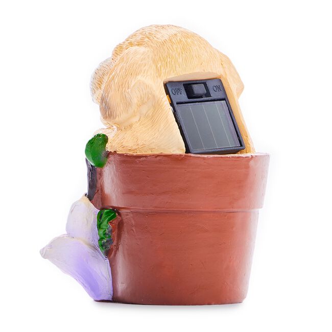 Puppy & Kitten Garden Solar Light