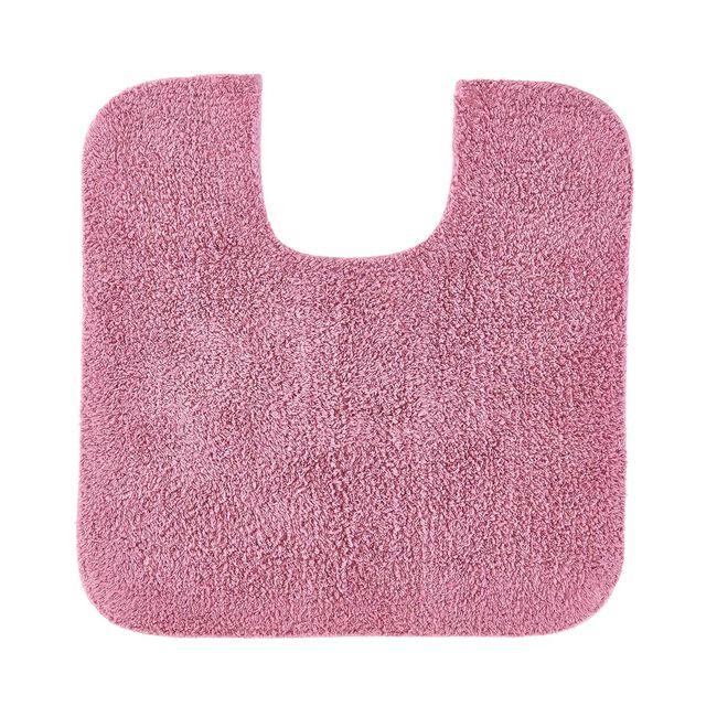 COTTON PLAIN DYE ROSE PINK 2PCE Bathroom Set