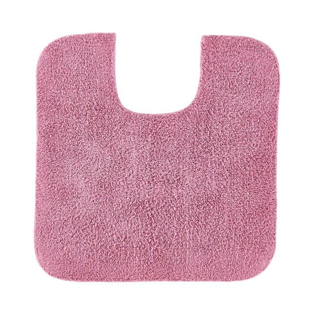COTTON PLAIN DYE BLUSH 2PCE Bathroom Set