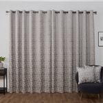 BLACKOUT & THERMAL GRAPHIC GEO GREY  66x54 Curtain