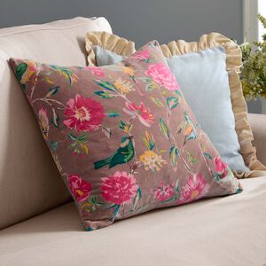 WYLDER AVIARY MINK 50X50 Cushion