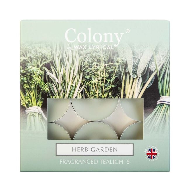 Colony 9 Scented Tealights - Herb Garden