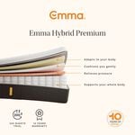 EMMA Hybrid Premium Mattress - Single