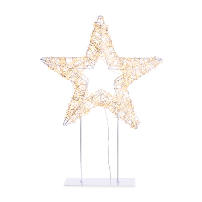 Warm White Star Silhouette Light