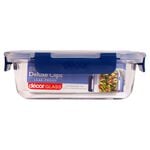 Decor Deluxe Clips Glass Container 630ml