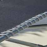 Black Folding Sun Lounger