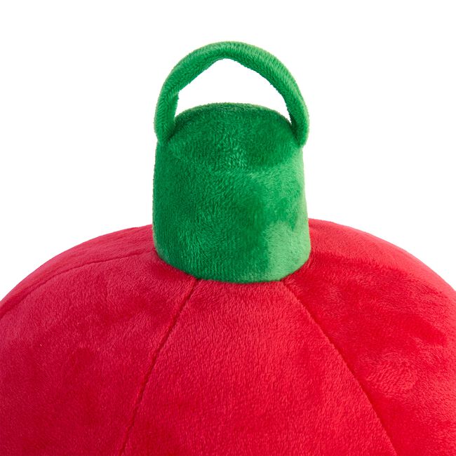 Christmas Bauble Cushion 27cm - Red