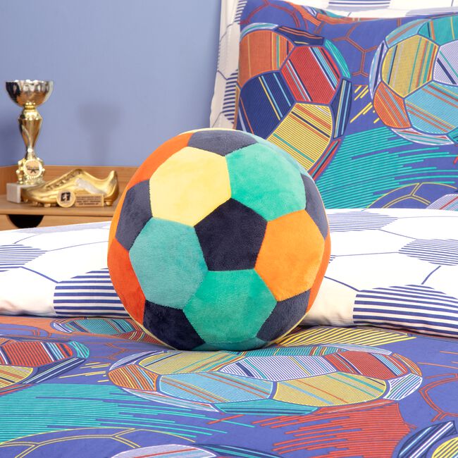 Happy Days Football Multi 22cm Cushion