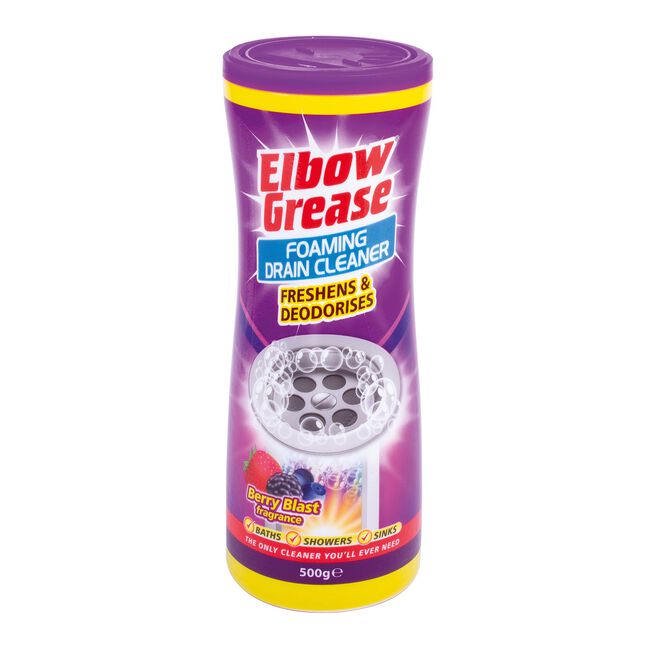 Elbow Grease 500g Foaming Drain Cleaner