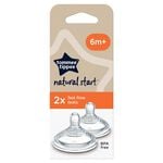 Tommee Tippee Natural Start Fast Flow Teat 2-Pack