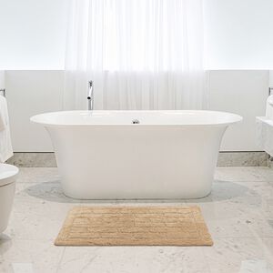 COTTON BRICK MOCHA 50x80 Bath Mat