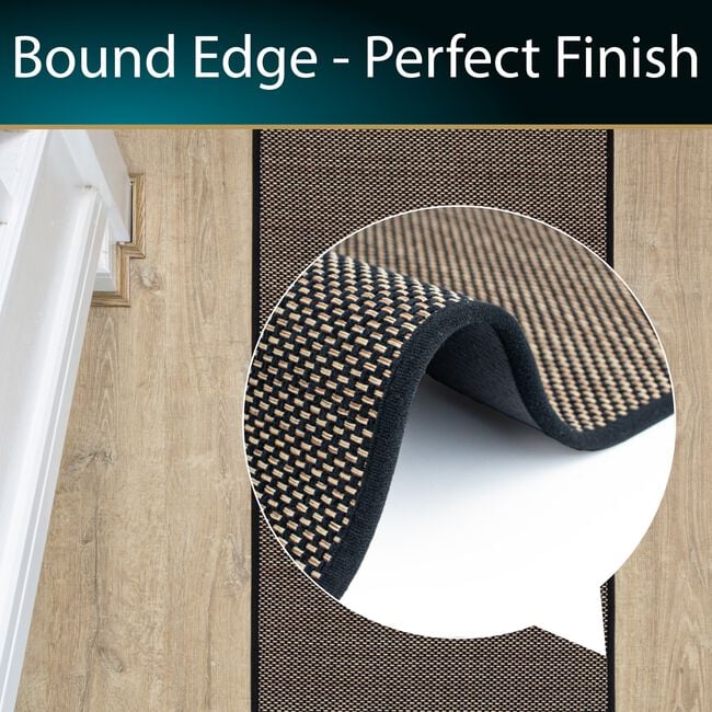 ANTARRA BLACK 50x150 Runner