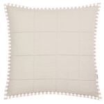 HEBDEN STRIPE NATURAL 55X55