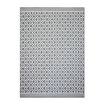 Lozenge Outdoor Rug 150cm x 210cm - Grey
