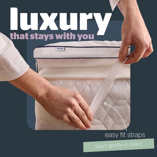 SILENTNIGHT HOTEL COLLECTION 5CM SINGLE Mattress Topper 