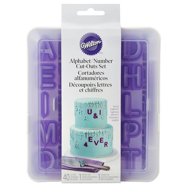 Wilton Alphabet & Number Cut-Outs