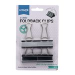 Concept 4Pk 41mm Foldback Clips