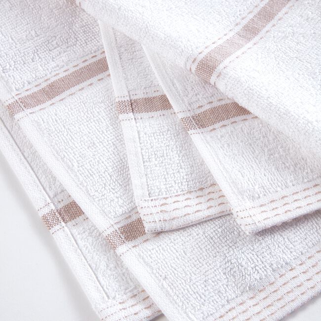 Stripe Tea Towels 2 Pack - Natural
