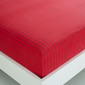 CANDY STRIPE SANTA Single Fitted Sheet 