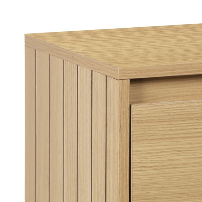 Fairmont Oak 1 Drawer Bedside Locker