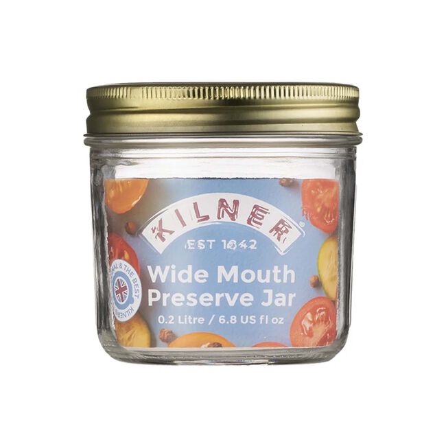 Kilner Wide Mouth 0.2L Preserve Jar