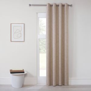 HACKNEY BLACKOUT NATURAL 135x240cm Curtain Panel 