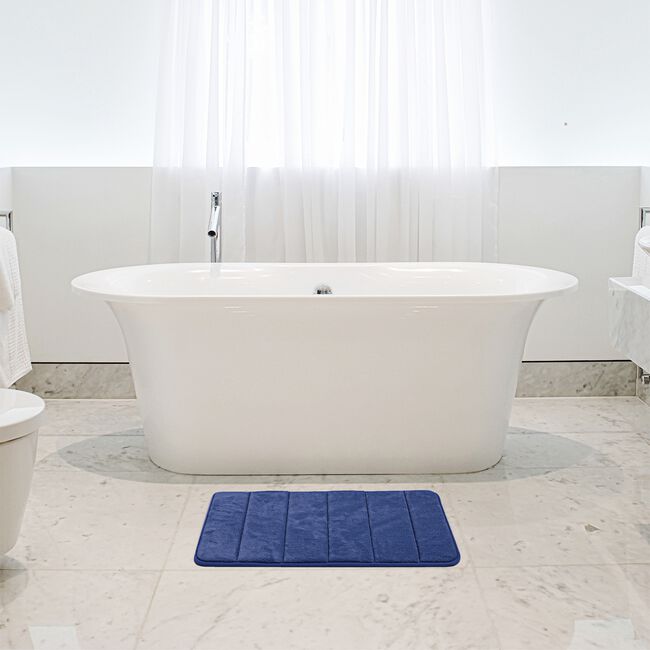 MEMORY FOAM NAVY 40x60 Bath Mat